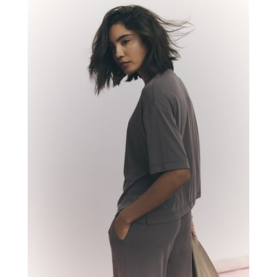 Brown Soft Touch T-shirt