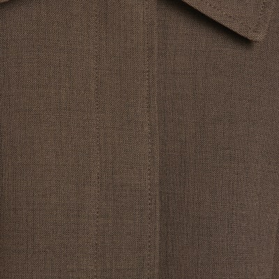 Brown Tailored Shacket