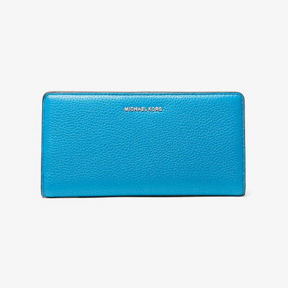 Bryant Large Pebbled Leather Snap-Front Wallet