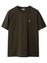 Burberry Embroidered Shield Brown T-Shirt