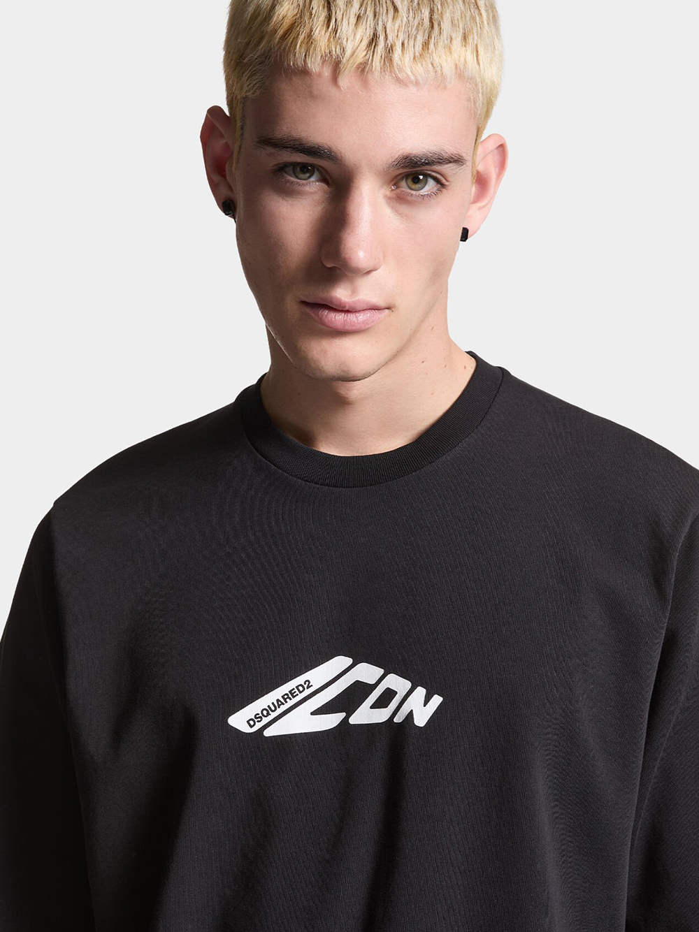 Dsquared2 Icon New Generation Loose Fit T-Shirt in Black