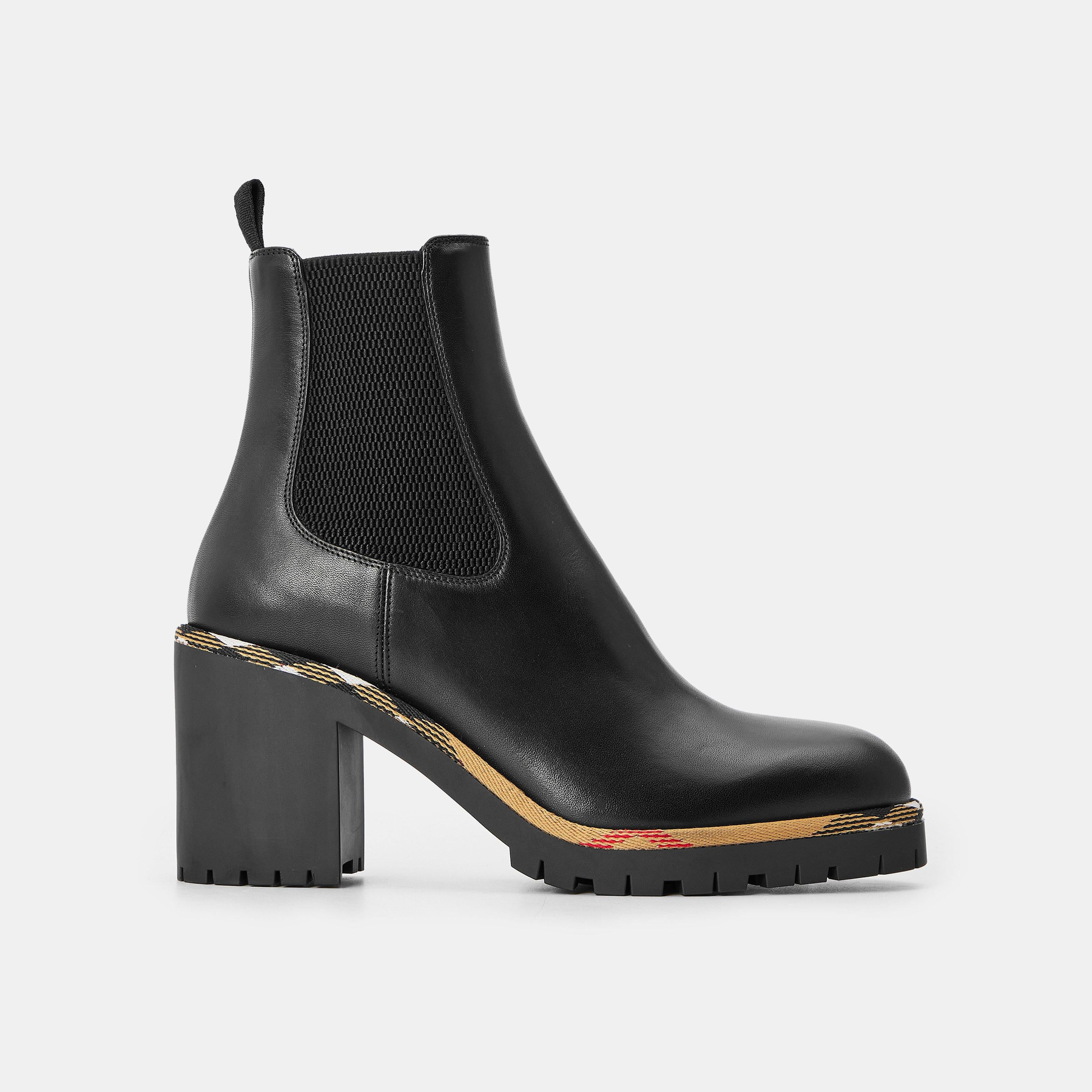 Burb Gravel Sculpted Heel Ankle Boots