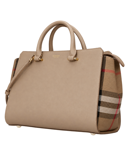 Burberry Beige Leather Handbag