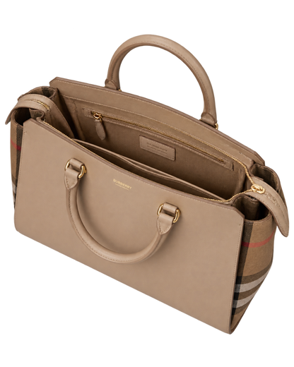 Burberry Beige Leather Handbag