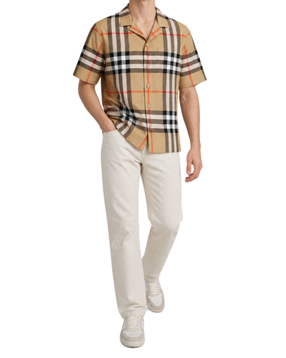 Burberry Beige Nova Check Shirt