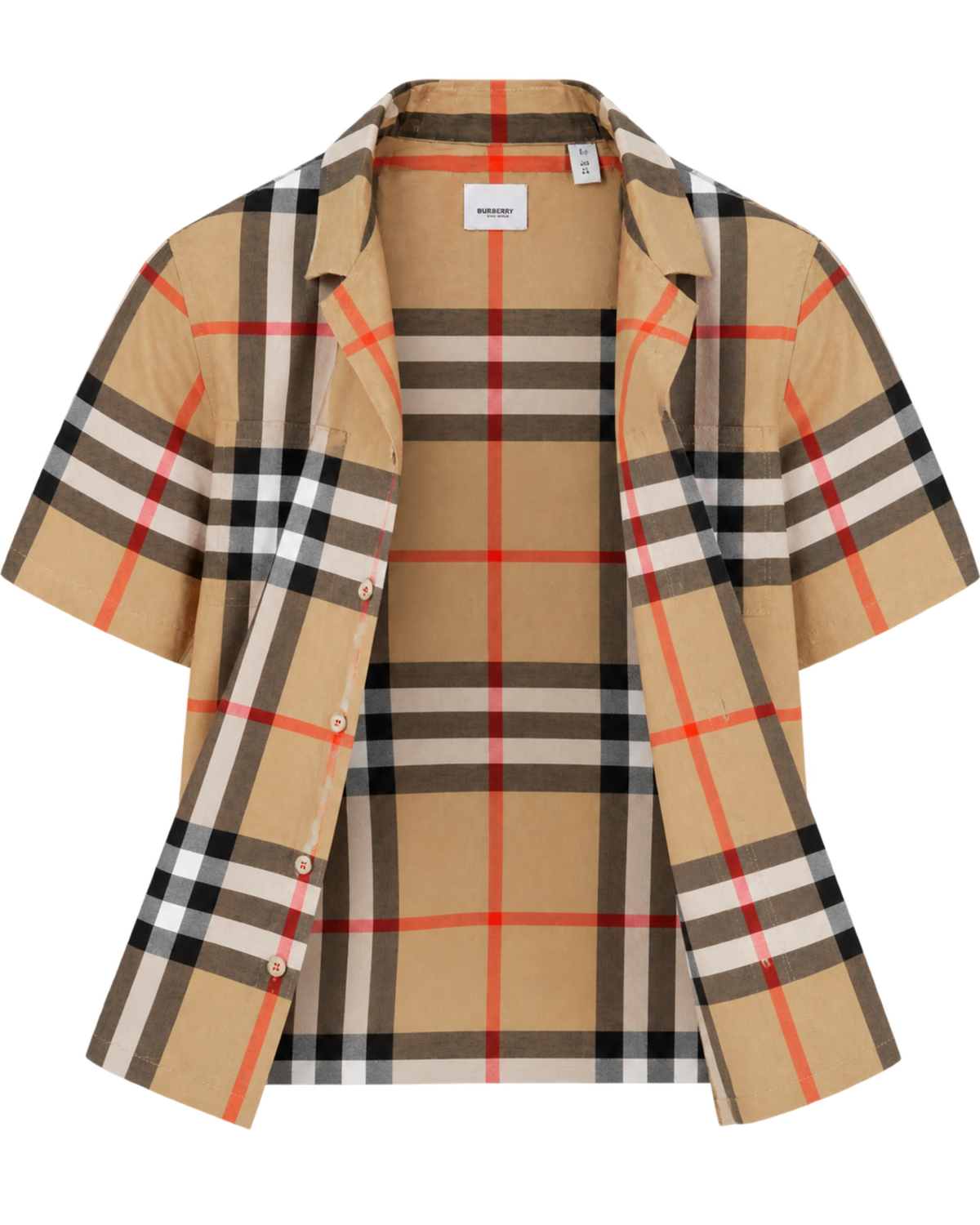 Burberry Beige Nova Check Shirt