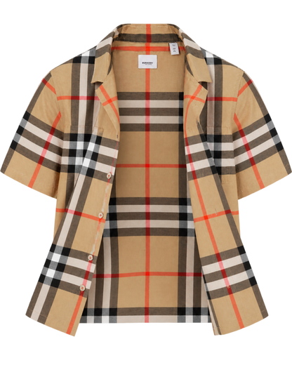 Burberry Beige Nova Check Shirt