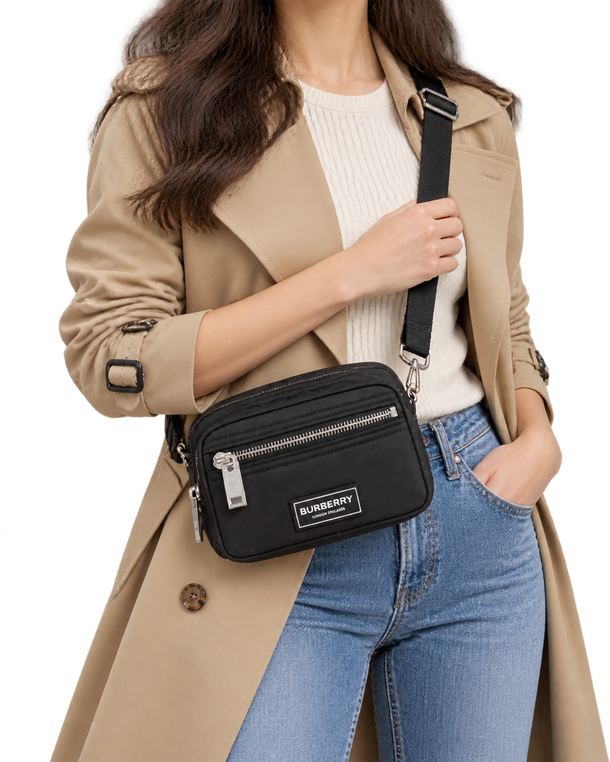 Burberry Bum Bag cloth travel bag