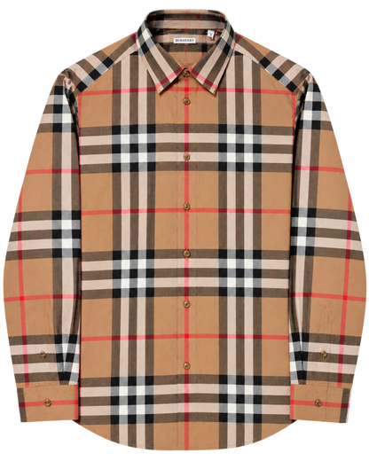 Burberry Check Cotton Shirt