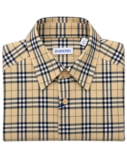 Burberry Check cotton shirt