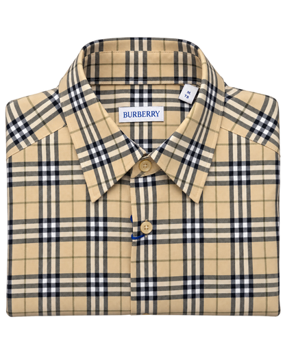 Burberry Check cotton shirt