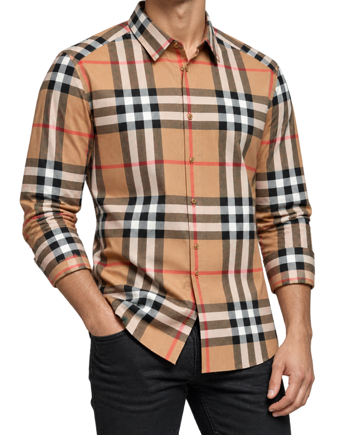 Burberry Check Cotton Shirt
