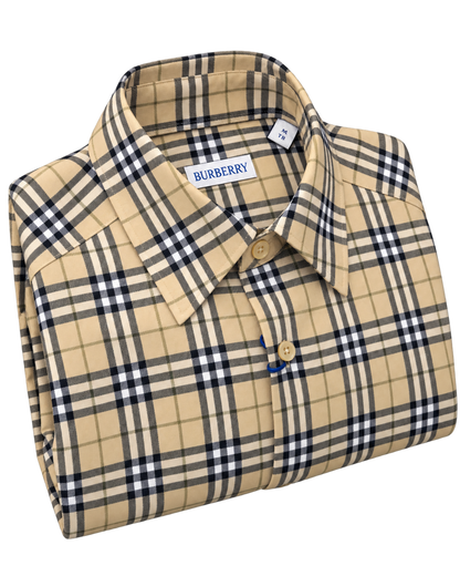 Burberry Check cotton shirt