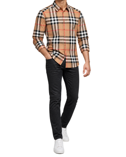 Burberry Check Cotton Shirt