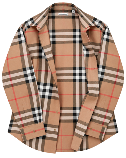 Burberry Check Cotton Shirt