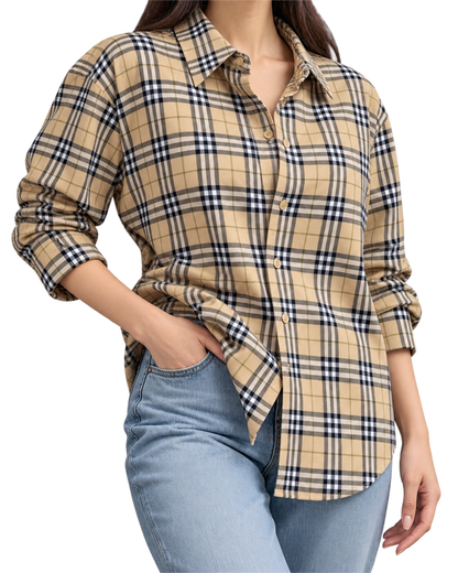 Burberry Check cotton shirt