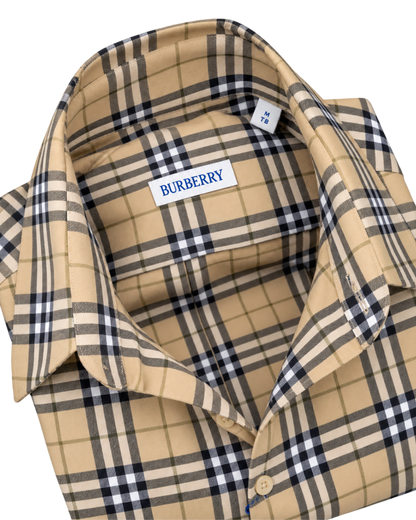 Burberry Check cotton shirt