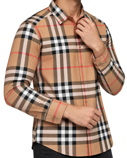 Burberry Check Cotton Shirt