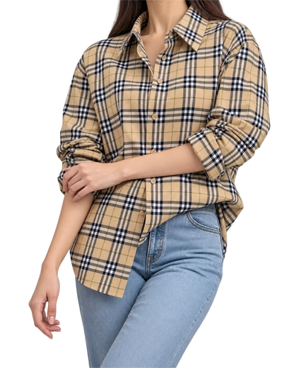 Burberry Check cotton shirt