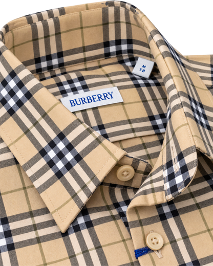 Burberry Check cotton shirt