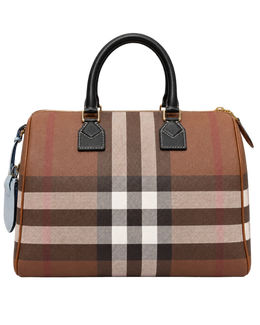 Burberry Check Large Bowling Bag