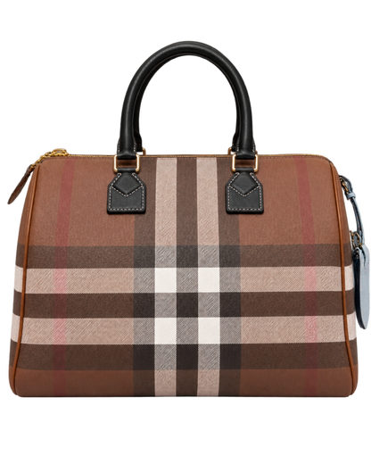 Burberry Check Large Bowling Bag