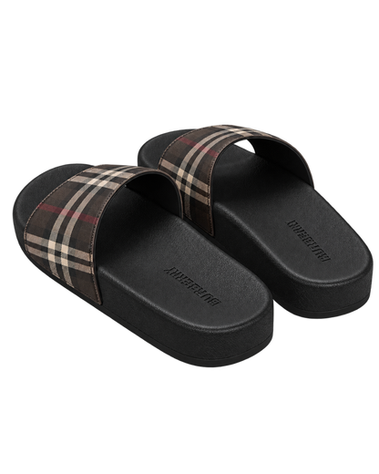 Burberry Check slipper with plaid pattern