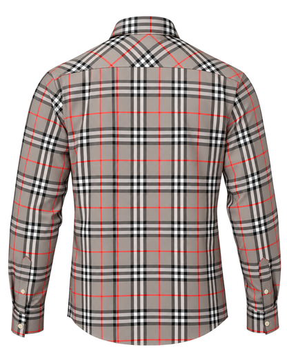 Burberry checked cotton shirt