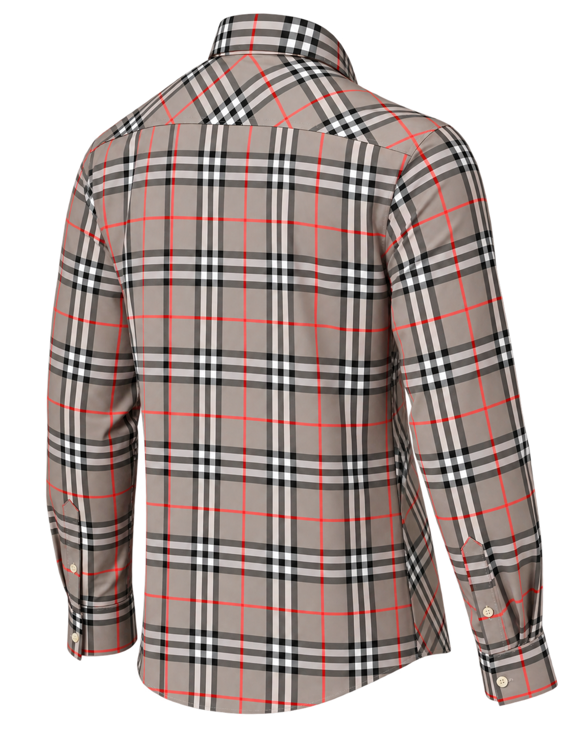Burberry checked cotton shirt