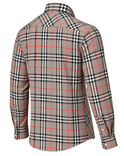 Burberry checked cotton shirt