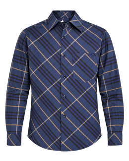 Burberry checked shirt