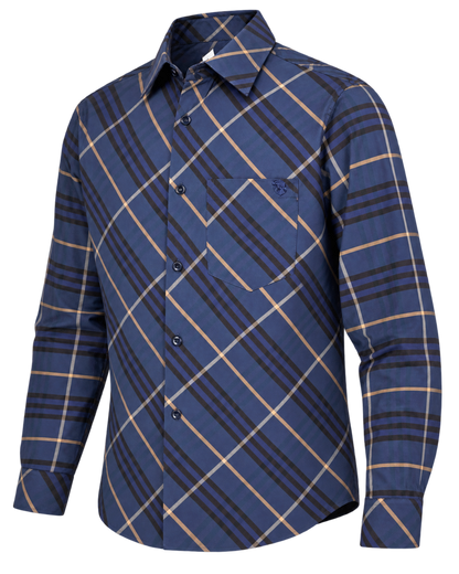 Burberry checked shirt