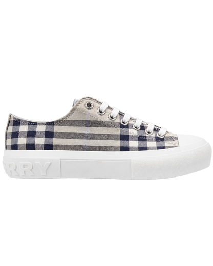 Burberry checked sneakers