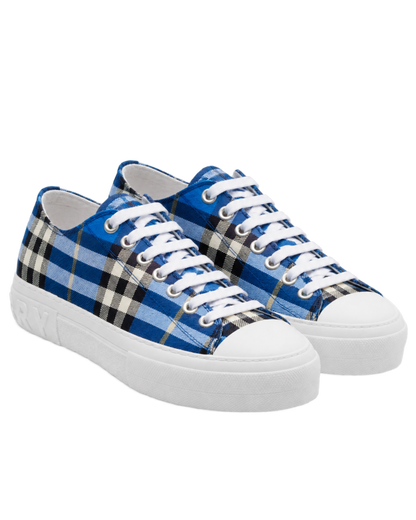 Burberry checked sneakers