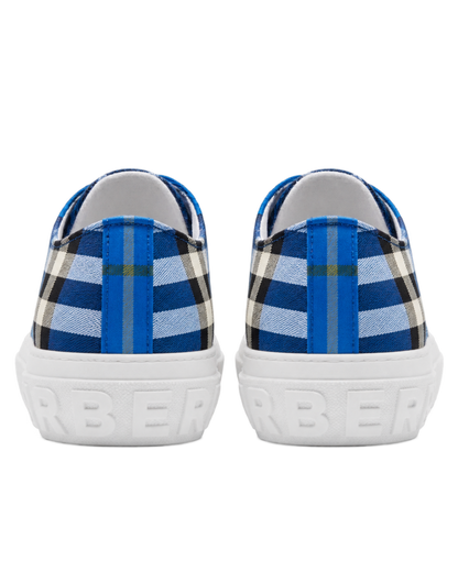 Burberry checked sneakers