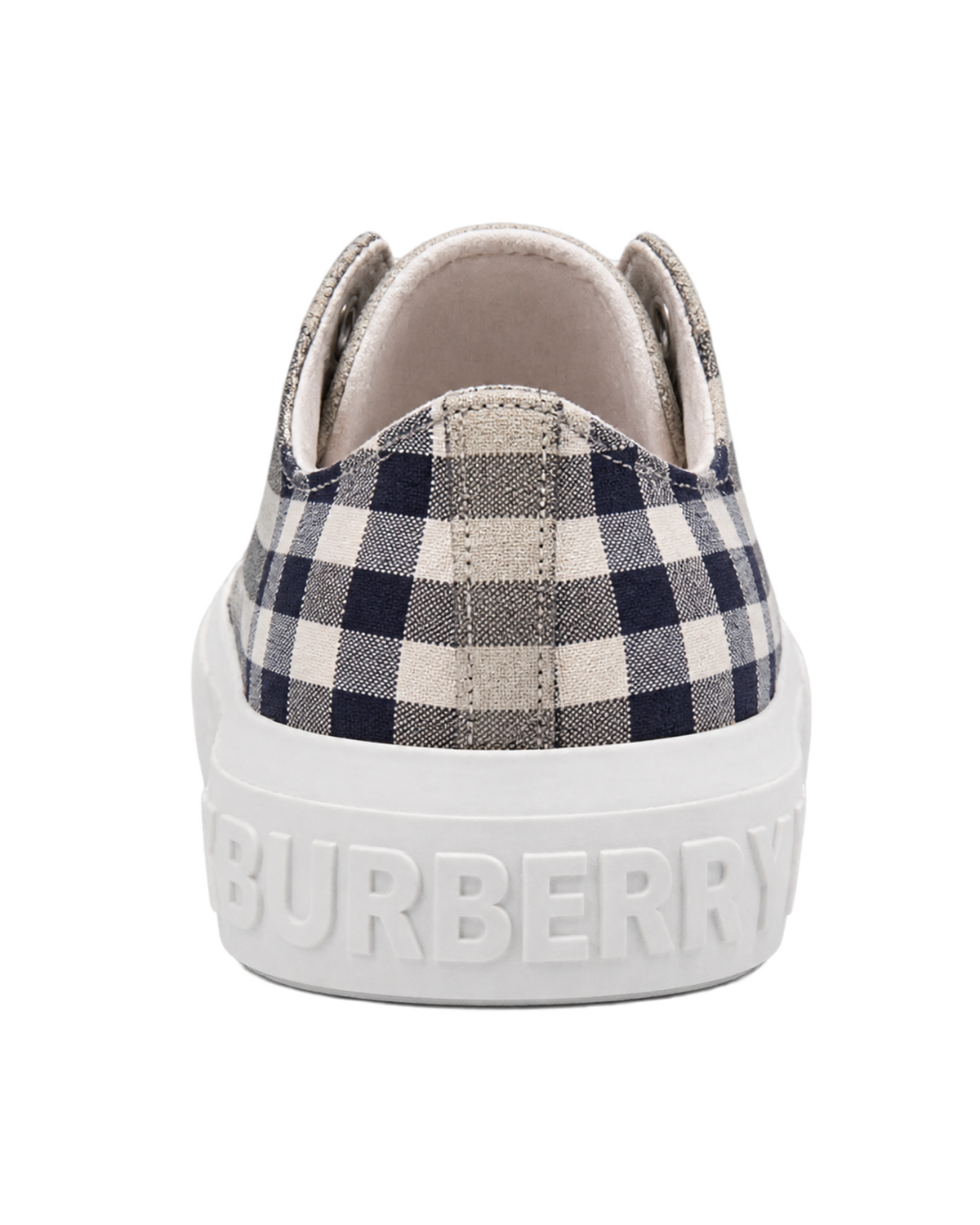 Burberry checked sneakers