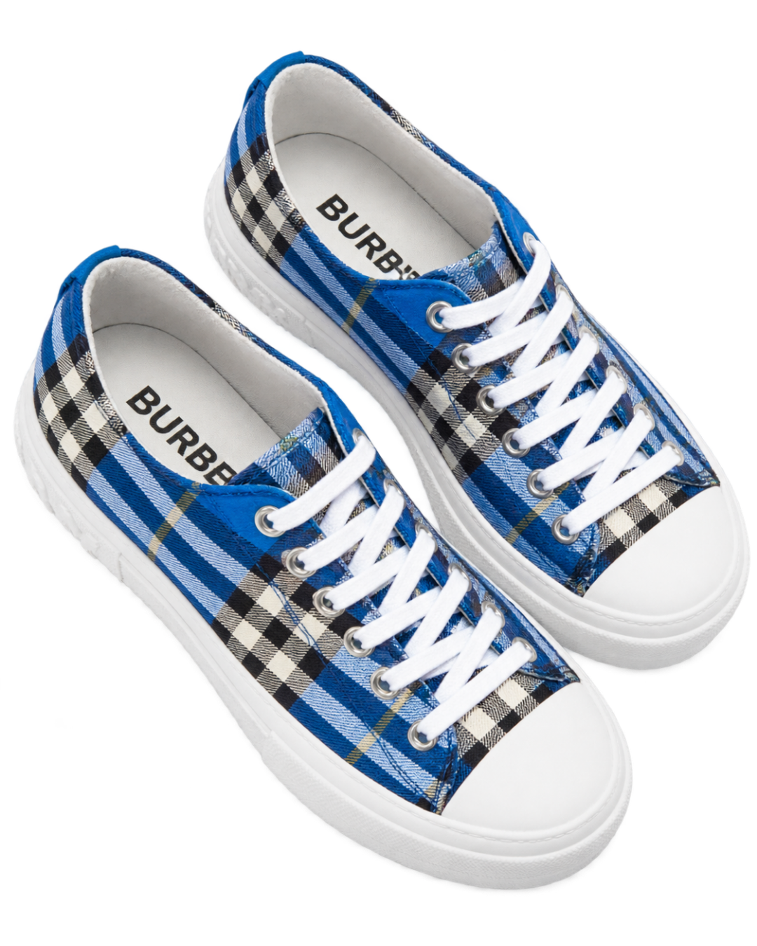 Burberry checked sneakers