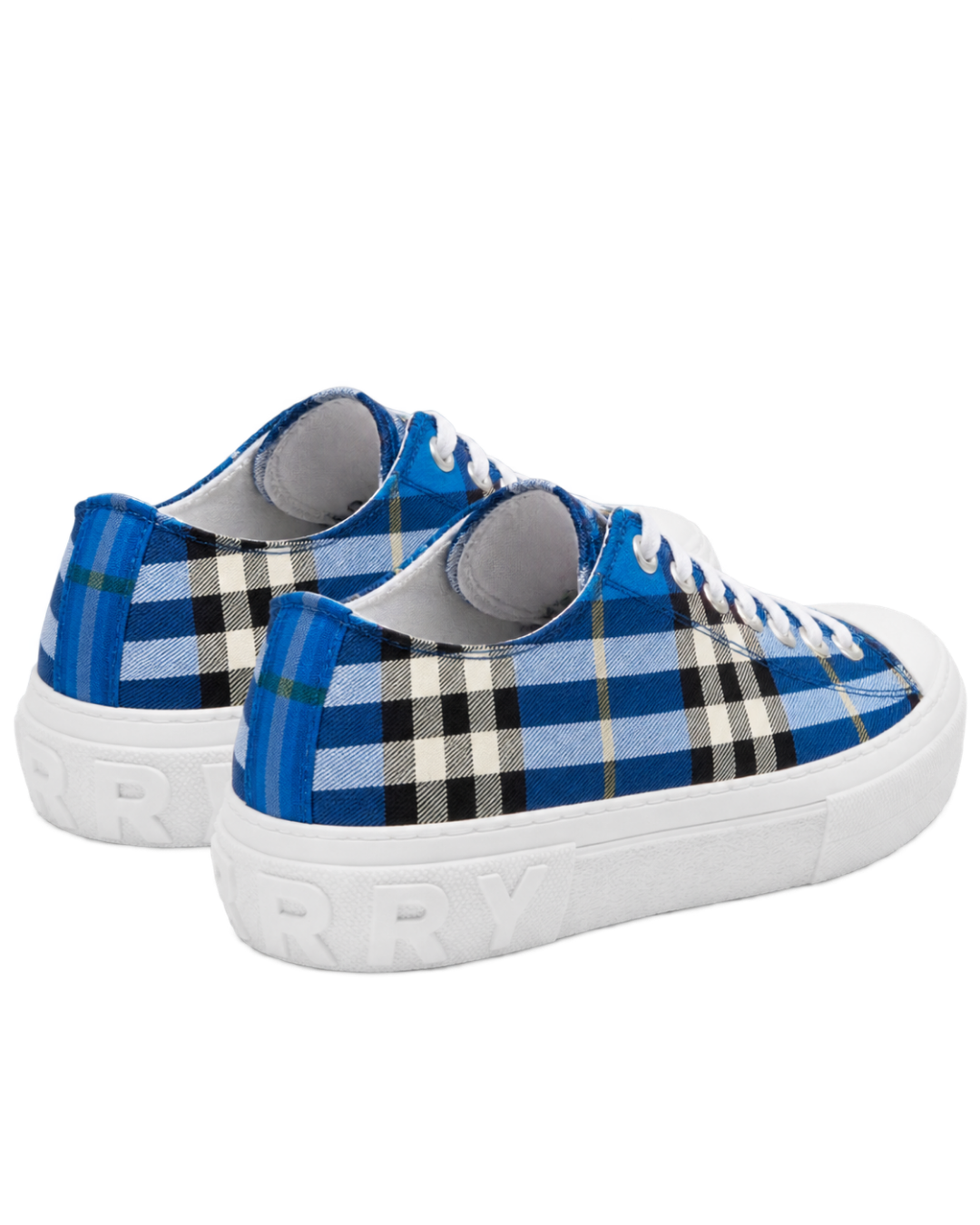 Burberry checked sneakers