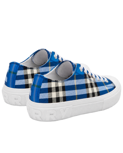 Burberry checked sneakers