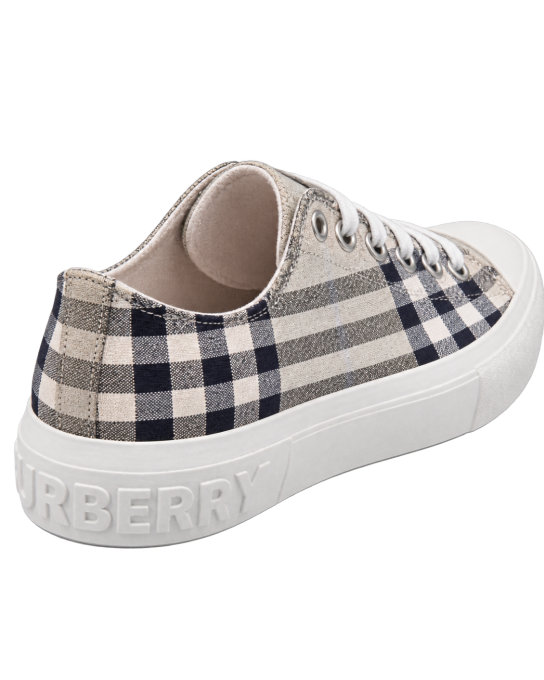 Burberry checked sneakers