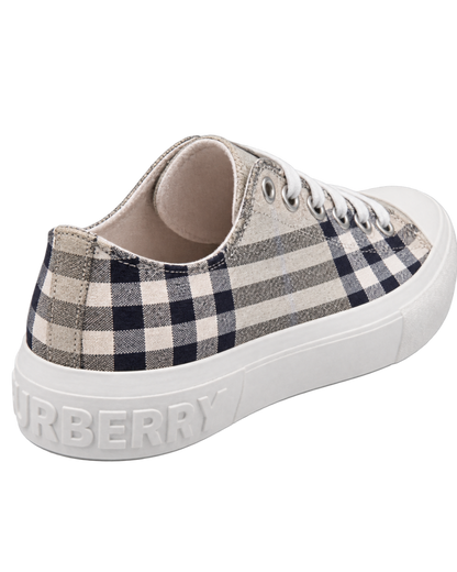 Burberry checked sneakers