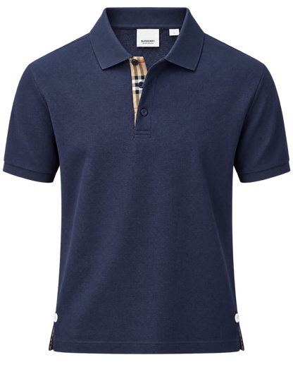 Burberry Classic Polo In Navy