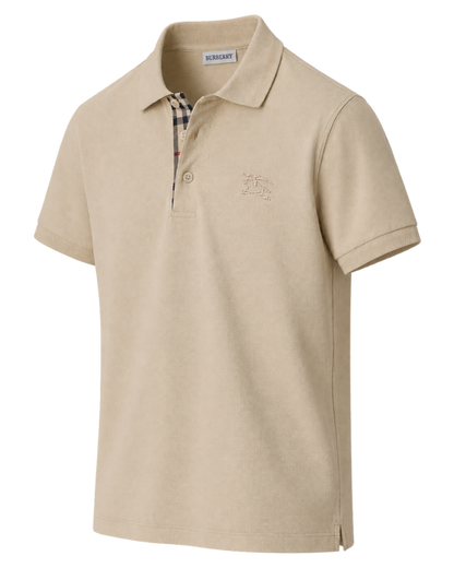 Burberry cotton polo shirt