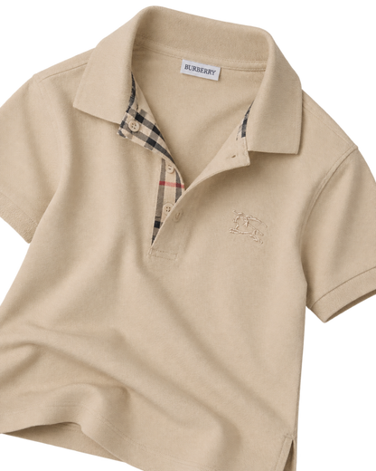 Burberry cotton polo shirt