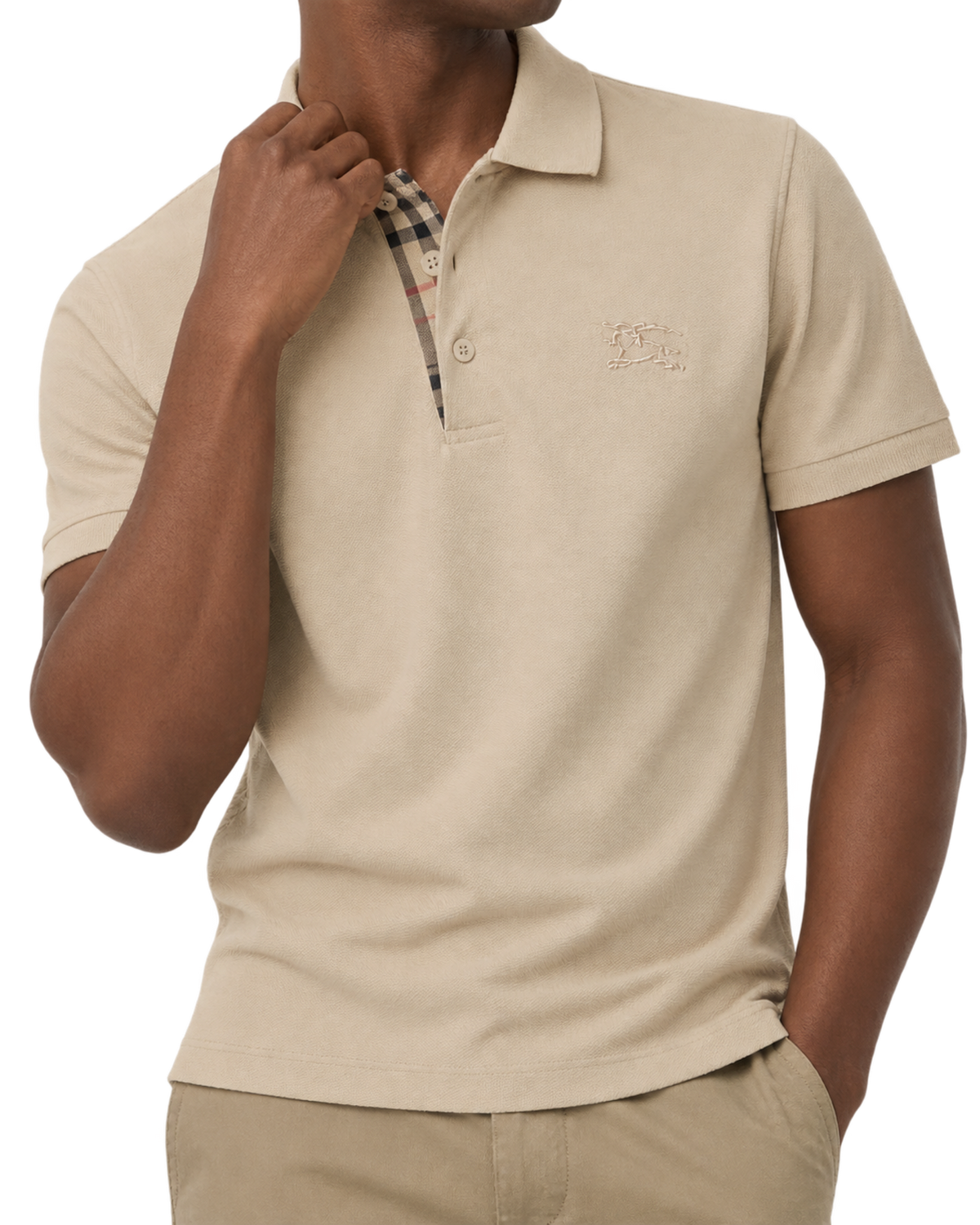 Burberry cotton polo shirt