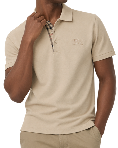 Burberry cotton polo shirt