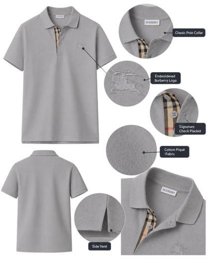 Burberry Cotton Polo Shirt