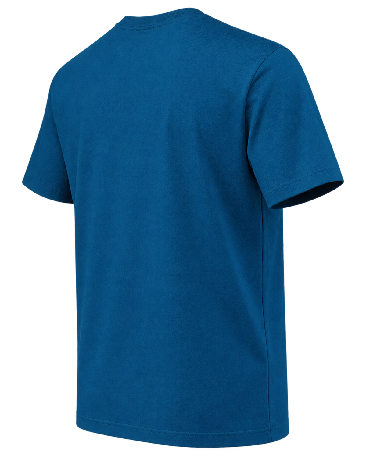 Burberry Ellison Check Print T-Shirt in Pacific Blue