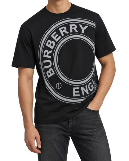 Burberry Graphic Print T-Shirt in Black