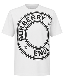 Burberry Graphic Print T-Shirt in White